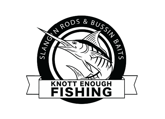 Knot Enough fishing logo